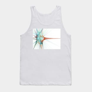 Nerve cell, abstract artwork (P360/0498) Tank Top